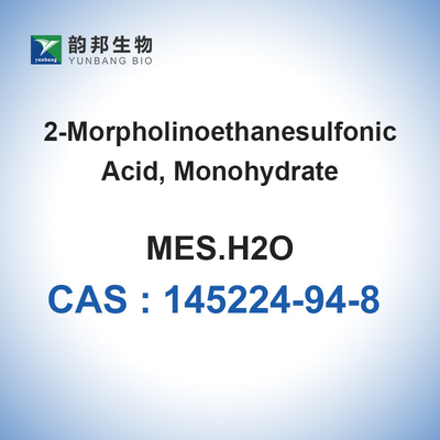 CAS 145224-94-8 MES Monohydrate บัฟเฟอร์ชีวภาพ 98% รีเอเจนต์ชีววิทยาระดับโมเลกุล